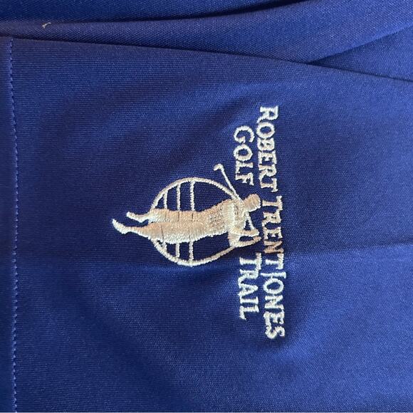 Adidas Climacool Blue Polo - Robert Trent Jones, Size L - Picture 5 of 8